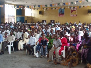 Crowd at the celebration